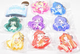 Mermaid Melody Pichi Pichi Pitch Kirarin Rubber Keychain [All 8 type set(Full Complete)]