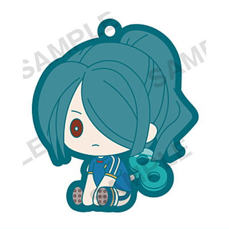 Inazuma Eleven petattonejimaki rubber strap [5.Kazemaru Ichirouta]