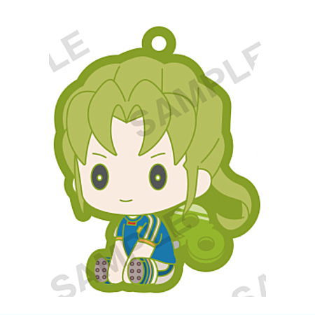 Inazuma Eleven petattonejimaki rubber strap [7.Midorikawa Ryuuji]