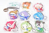 Inazuma Eleven petattonejimaki rubber strap [All 8 type set(Full Complete)]
