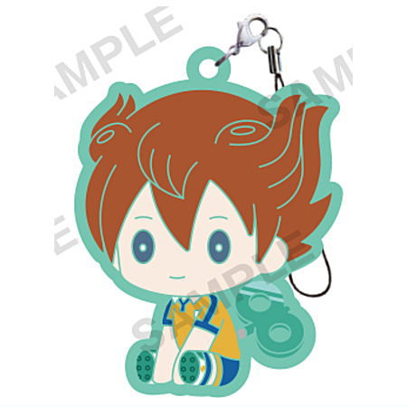 Inazuma Eleven GO petattonejimaki rubber strap [1.Matsukaze Tenma]