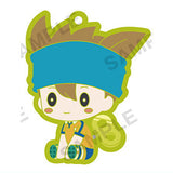 Inazuma Eleven GO petattonejimaki rubber strap [5.Nishizono Shinsuke]