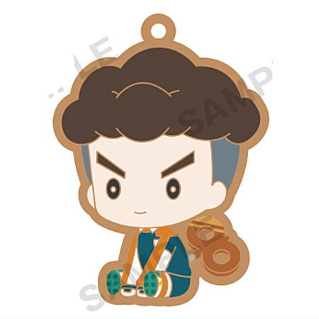 Inazuma Eleven GO petattonejimaki rubber strap [6.Sangoku Taichi]