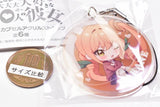 Kimi no koto ga dai dai dai dai daisukina 100nin no kanojo KoroColle! capsule acrylic strap [2.Karane Inda]