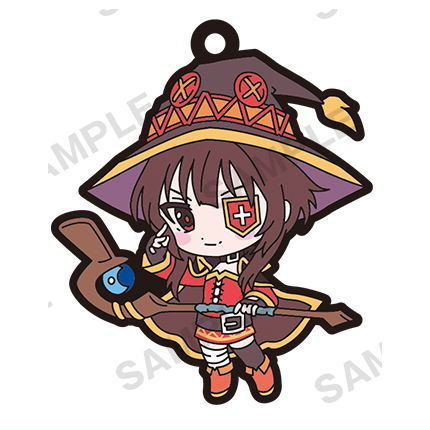 Kono subarashii sekai ni bakuen wo! Megumin ga ippai Rubber strap [3.Megumin C]