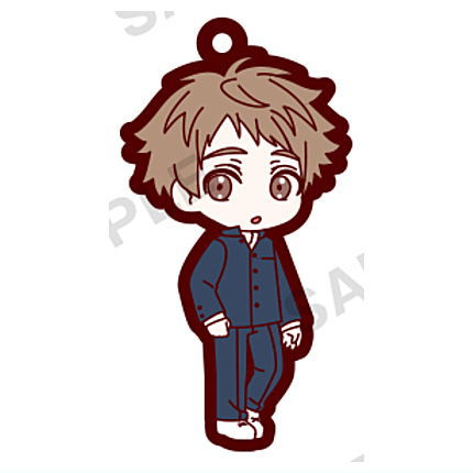 Sukinako ga megane wo wasureta Capsule rubber strap [4.Komura-kun B]