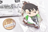 Attack on Titan chibittsu! rubber ball chain [4.Levi]