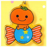 San-X All Stars Pukkuri Clear Mejirushi Charm [2.Mikan Bouya]