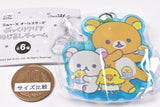 San-X All Stars Pukkuri Clear Mejirushi Charm [3.Rilakkuma]