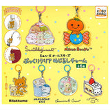 San-X All Stars Pukkuri Clear Mejirushi Charm [All 6 type set(Full Complete)]