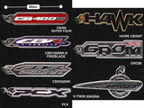 Honda Bike Metal Emblem Collection Part.2 [All 7 type set(Full Complete)]