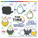 THE TIME, Shimaenaga-chan family rubber mascot [All 5 type set (Full Complete)]