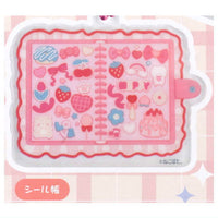 Nekopota. Acrylic keychain Heisei Retro [3.Sticker book]