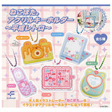 Nekopota. Acrylic keychain Heisei Retro [All 5 type set (Full Complete)]