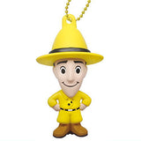 Curious George Petanko Mascot [3.The Man with the Yellow Hat]