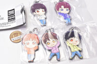 Deformed Rubber! TOMORROW X TOGETHER CROWN Ver. Keychain [All 5 type set(Full Complete)]