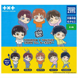 Deformed Rubber! TOMORROW X TOGETHER CROWN Ver. Keychain [All 5 type set(Full Complete)]