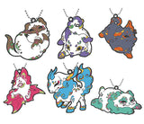Daikyoya collection Mocchiri Kemono Rubber Key Chain Part.4 [All 6 type set(Full Complete)]