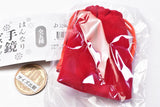 Hannari hand mirror mascot [1.Crane (Black)]