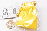 Hannari hand mirror mascot [5.Camellia (Brown)]