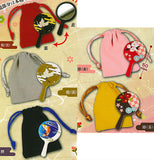 Hannari hand mirror mascot [All 5 type set(Full Complete)]
