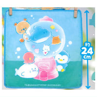 Tsuburana hitomi no Aquarium Large Handkerchief [1.Capsule Machine]