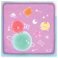 Tsuburana hitomi no Aquarium Large Handkerchief [3.Uchunigoannai]