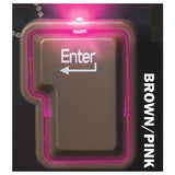Lighting Enter key [2.BROWN/PINK]