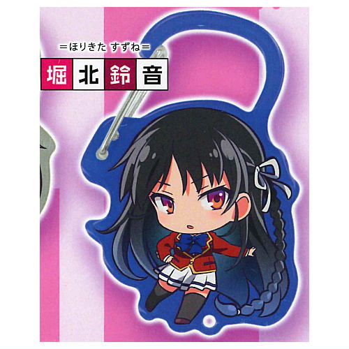 Youkoso Jitsuryoku Shijou Shugi no Kyoushitsu e Acrylic carabiner [3.Suzune Horikita]