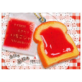 Bread and jam mascot [1.Round top bread and strawberry jam]