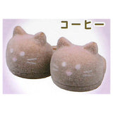 Nyanko slippers flocky [4.Coffee]