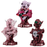 Mobile Suit Gundam MS Mechanical Bust 05 Gundam Exia (Trans-Am color) [All 3 type set(Full Complete)]