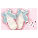 Fuwamimi usa-chan hair clip [2.Light blue ribbon]