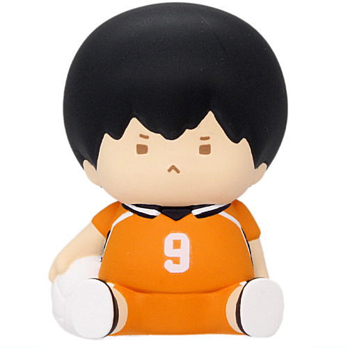 Chubby Chubby Haikyu!! Second Uniform Soft Vinyl Figure [2.Tobio Kageyama]