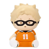 Chubby Chubby Haikyu!! Second Uniform Soft Vinyl Figure [3.Kei Tsukishima]