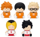 Chubby Chubby Haikyu!! Second Uniform Soft Vinyl Figure [All 5 type set(Full Complete)]