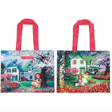 World Masterpiece Theater Anne of Green Gables Capbag Tote [1.Front: Flower blooming season / Back: Flower season]
