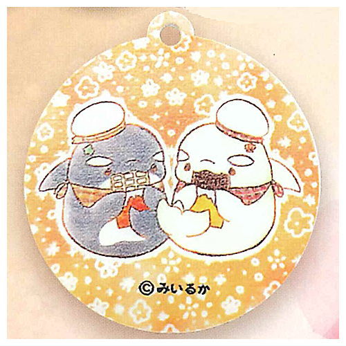 Miiruka Yuruiruka mejirushi charm [3.Orca & Albino Orca Chocolate]