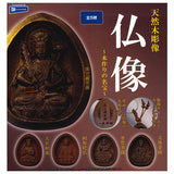 Natural wood statues Buddha statues Wooden treasures [All 5 type set(Full Complete)]