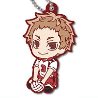 Deformed Rubber! Haikyu!!Nekoma High School Keychain [3.Morisuke Yaku]