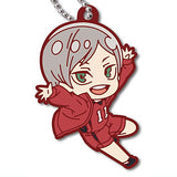 Deformed Rubber! Haikyu!!Nekoma High School Keychain [4.Lev Haiba]