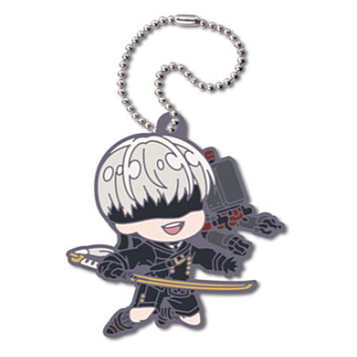 Deformed Rubber! NieR:Automata Ver1.1a Keychain [2.9S/Pod 153]