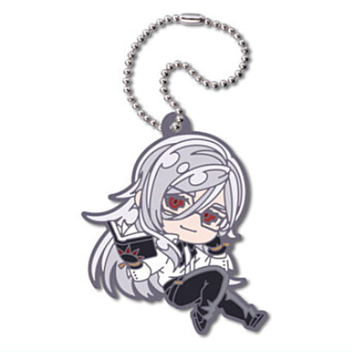 Deformed Rubber! NieR:Automata Ver1.1a Keychain [4.Adam]