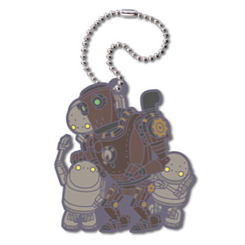 Deformed Rubber! NieR:Automata Ver1.1a Keychain [6.Pascal/Machine Lifeform]