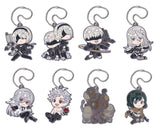 Deformed Rubber! NieR:Automata Ver1.1a Keychain [All 8 type set(Full Complete)]