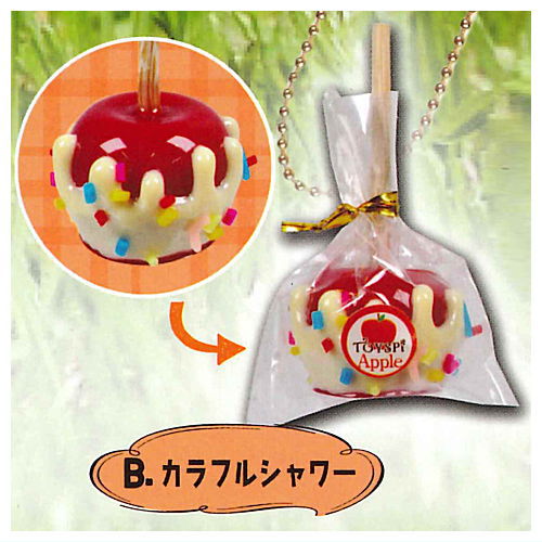 Decoration! apple candy mascot [2.Colorful shower]