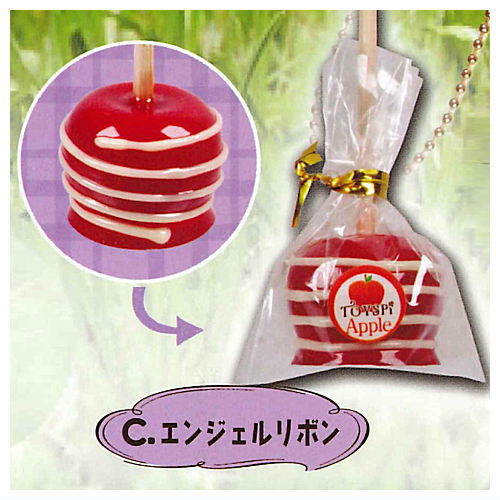 Decoration! apple candy mascot [3.Angel ribbon]