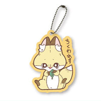 Bakegitsune no chikuwa rubber mascot [1.Happa to chikuwa]