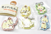 Bakegitsune no chikuwa rubber mascot [All 5 type set(Full Complete)]