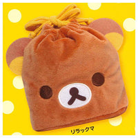 Rilakkuma fuwafuwa face kinchaku [1.Rilakkuma]